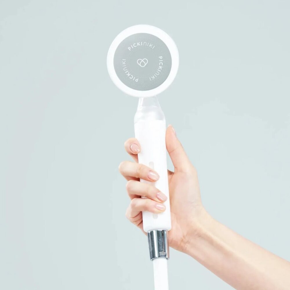 PICKI NIKI Filter Shower Head with Vitamin C Gel Filter and Sediment Handle Filt